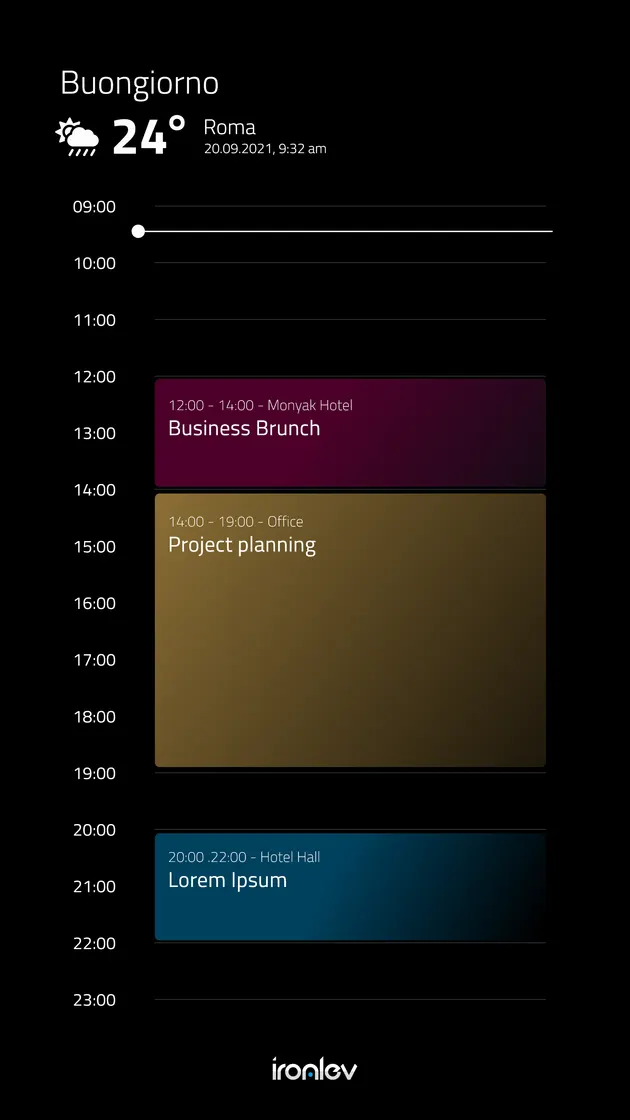 Mobile app screen 3