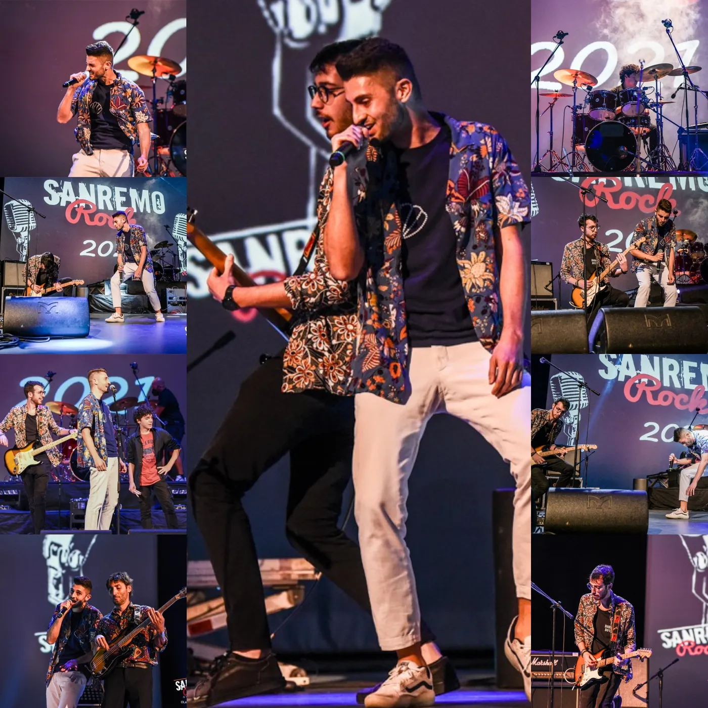 Joe Hey! — Sanremo Rock 2021 finals and on stage 1